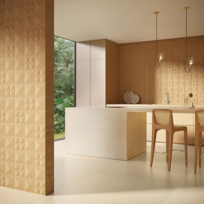 Emser-Prismara-6-x-6-Matte-Dynamic-3D-Ceramic-Wall-Tile-Sun