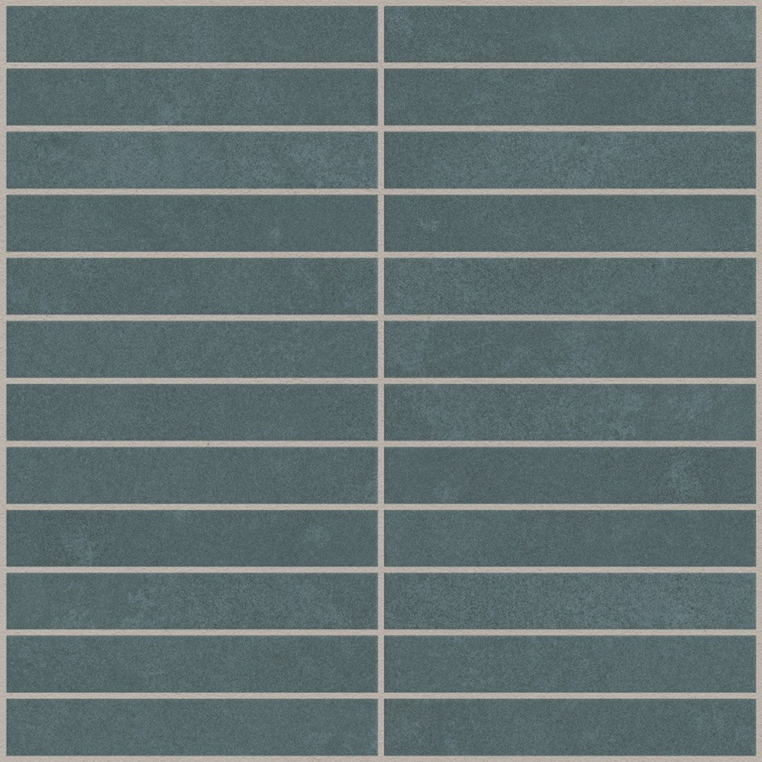 Emser-Agio-12-x-12-Rectified-Matte-1x6-Stack-Porcelain-Mosaic-Petro