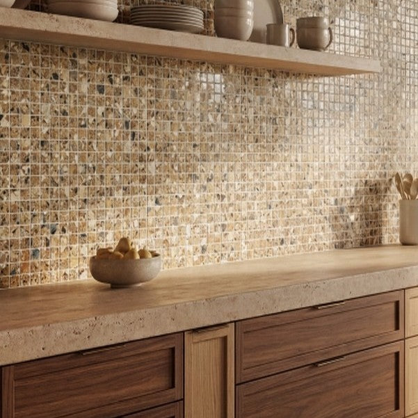 Emser-Milzetti-12-x-12-Rectified-Polished-Porcelain-2-Mosaic-Pebble-Amber
