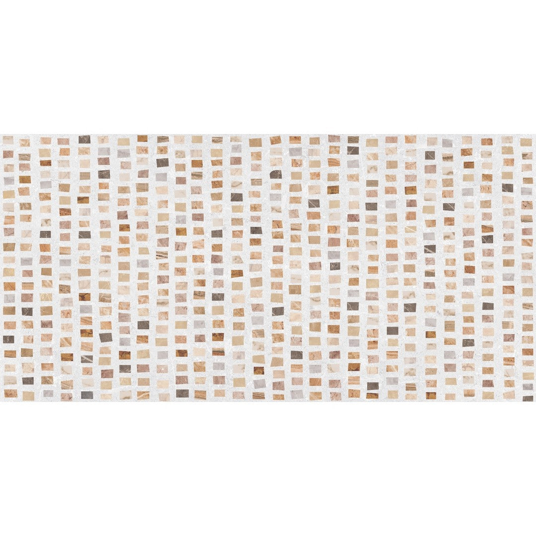 Emser Vero 24" x 47" Rectified Satin Grid Porcelain Wall Tile