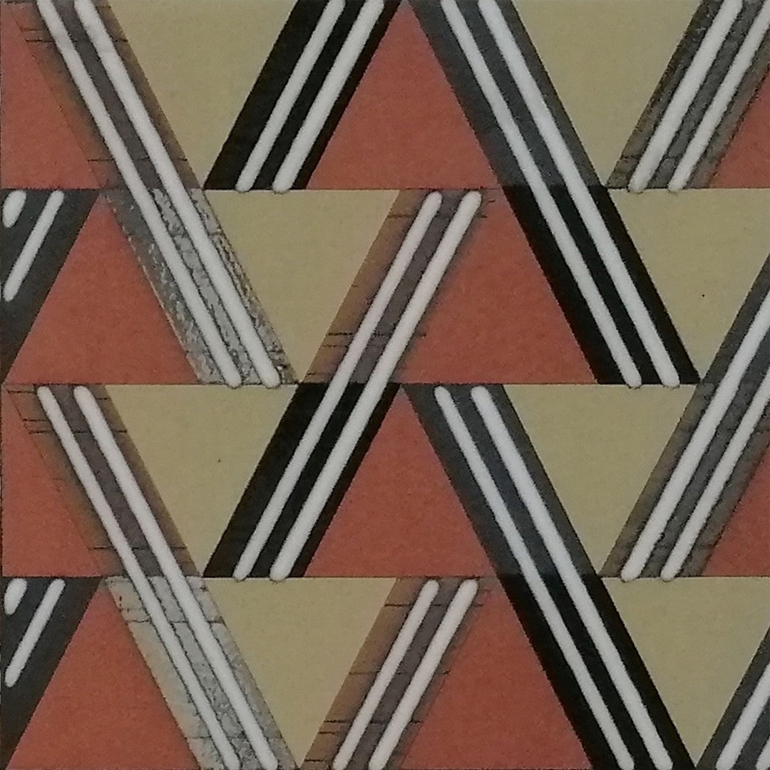 Emser Vero 8" x 8" Rectified Satin Zag Porcelain Wall Tile