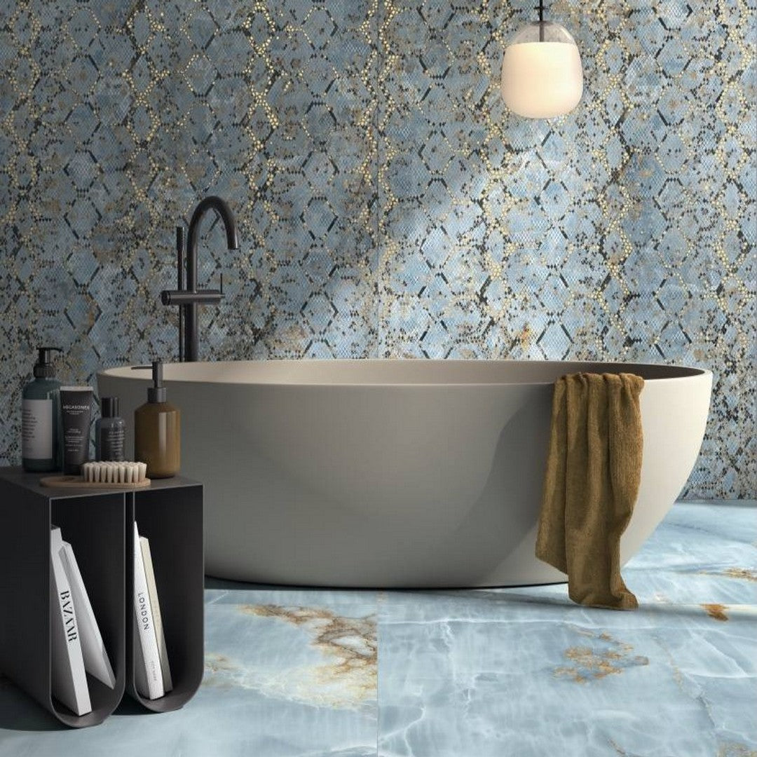 Emser-Zambia-47-x-109-Rectified-Glossy-Deco-Thin-Porcelain-Tile-Python