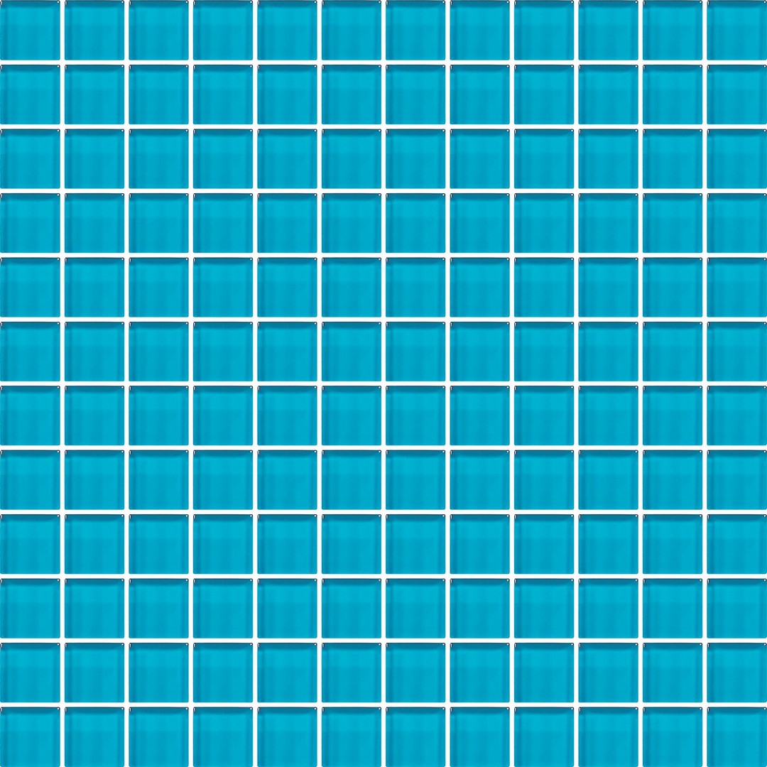 American Olean Color Appeal Glossy 12" x 12" Vivid Glass Mosaic