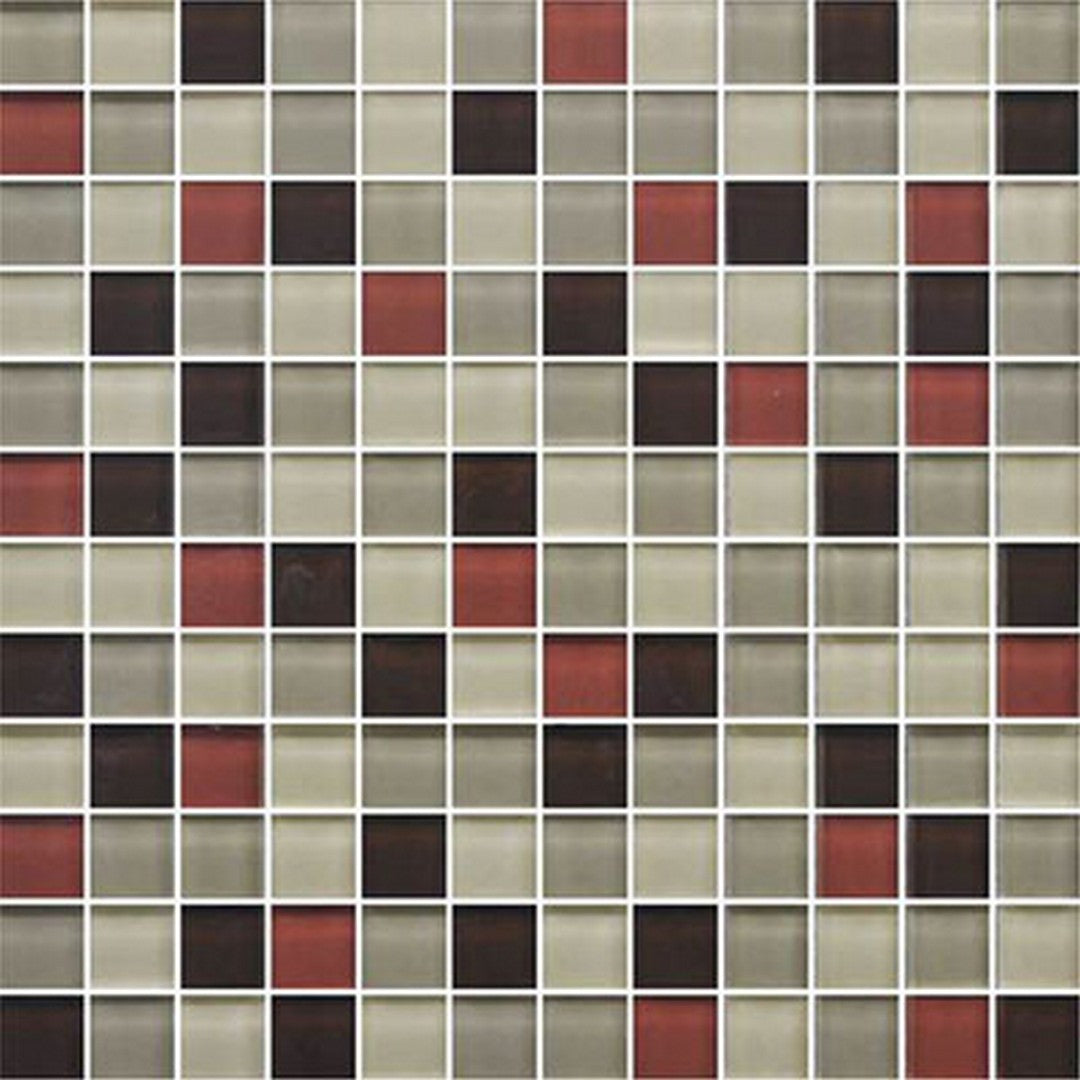 American Olean Color Appeal Glossy 12" x 12" Glass Mosaic