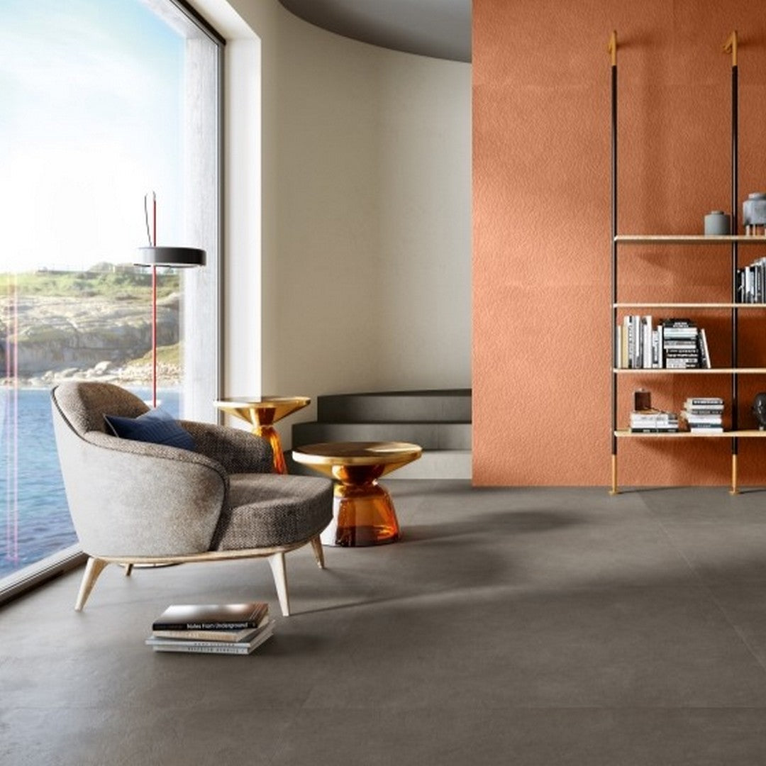 Emser-Claytone-47-x-47-Rectified-Matte-Groove-Porcelain-Tile-Coral
