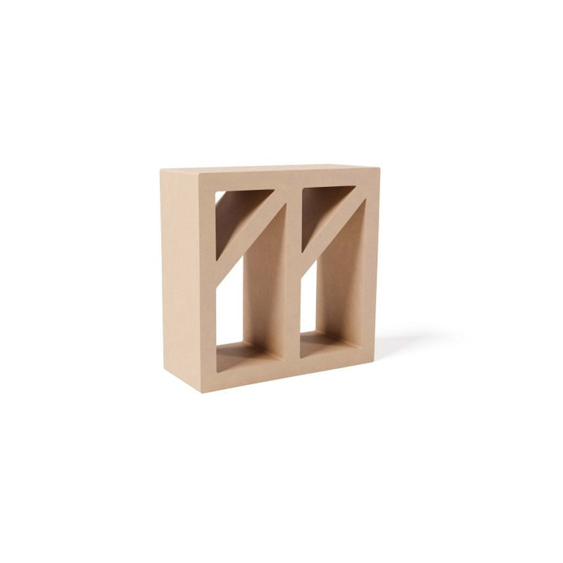 Emser Kubo 9" x 9" Matte E-Quarry Fan Wall Tile