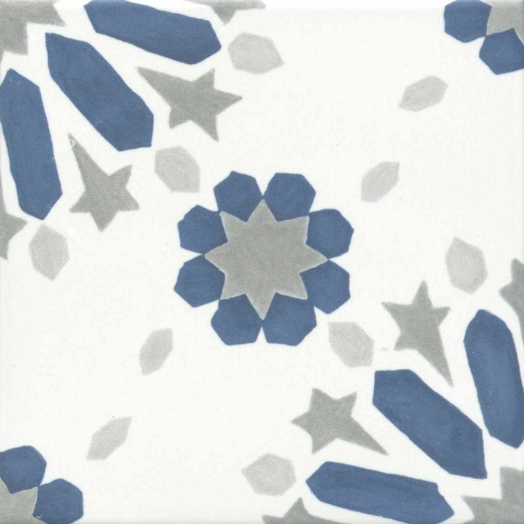 Emser Riddler 6" x 6" Pressed Matte Porcelain Gem Tile