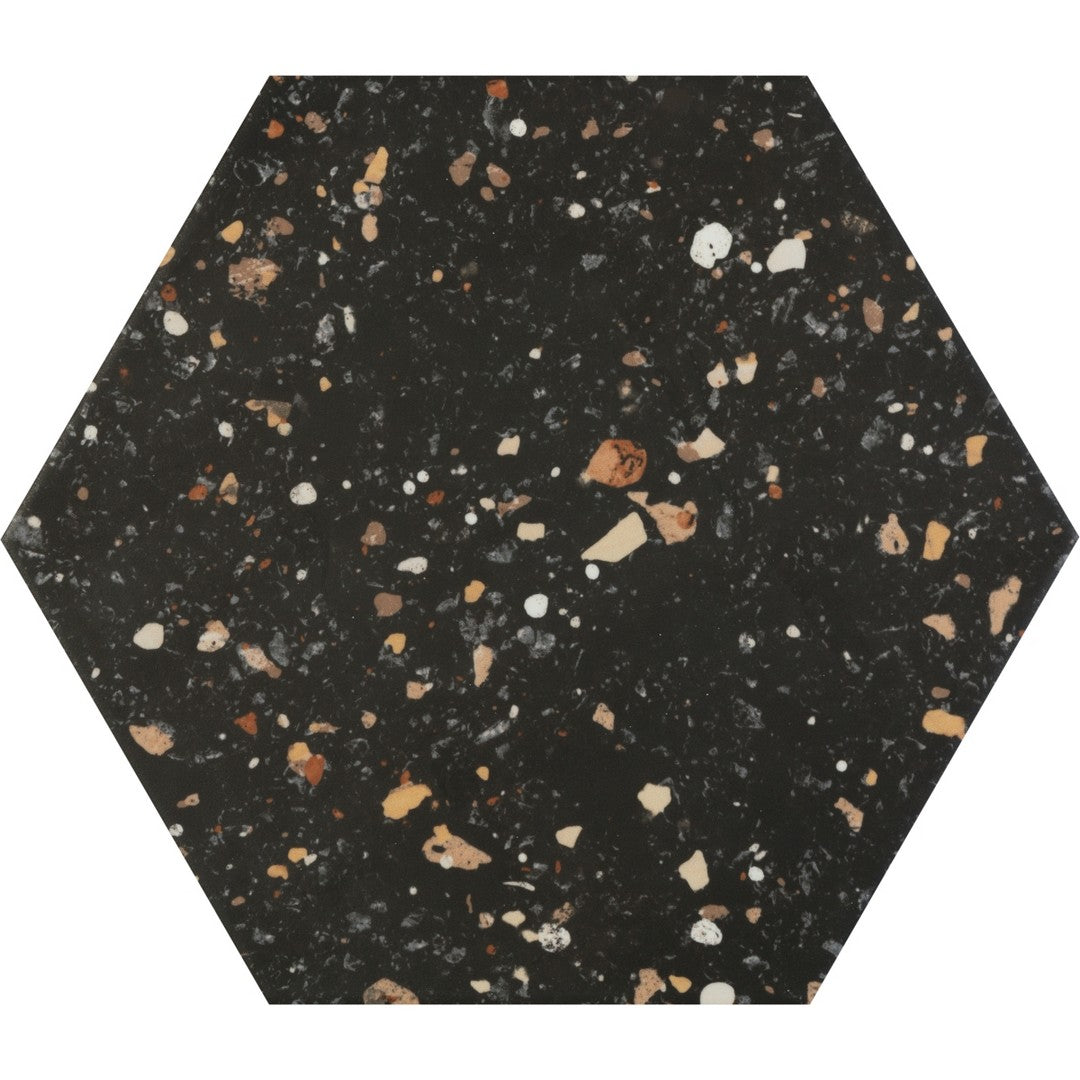 Emser Tatsu 10" x 11" Satin Hexagon Porcelain Wall Tile