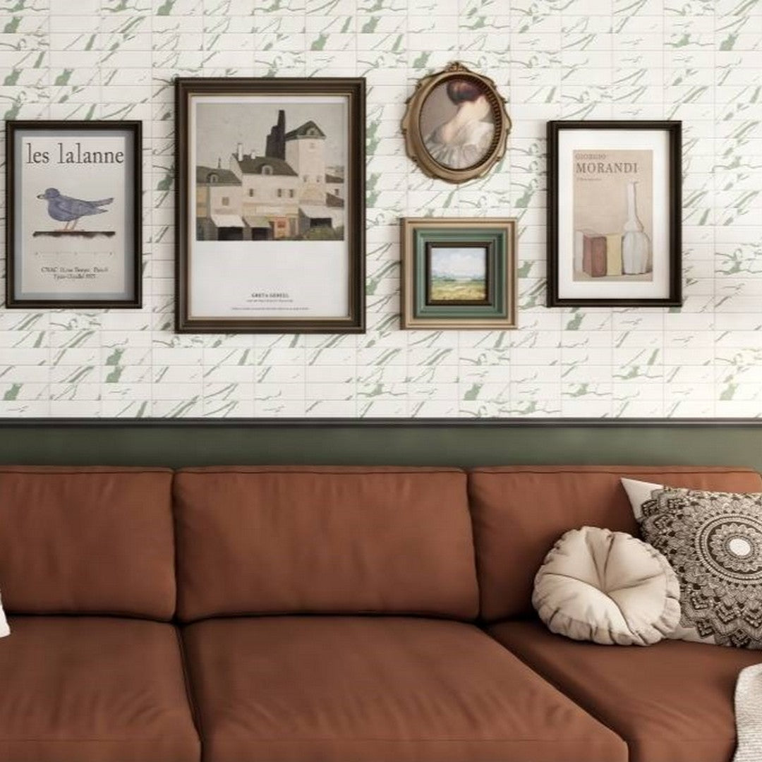 Emser-Triveni-2-x-6-Pressed-Satin-Deco-Ceramic-Wall-Tile-Forest