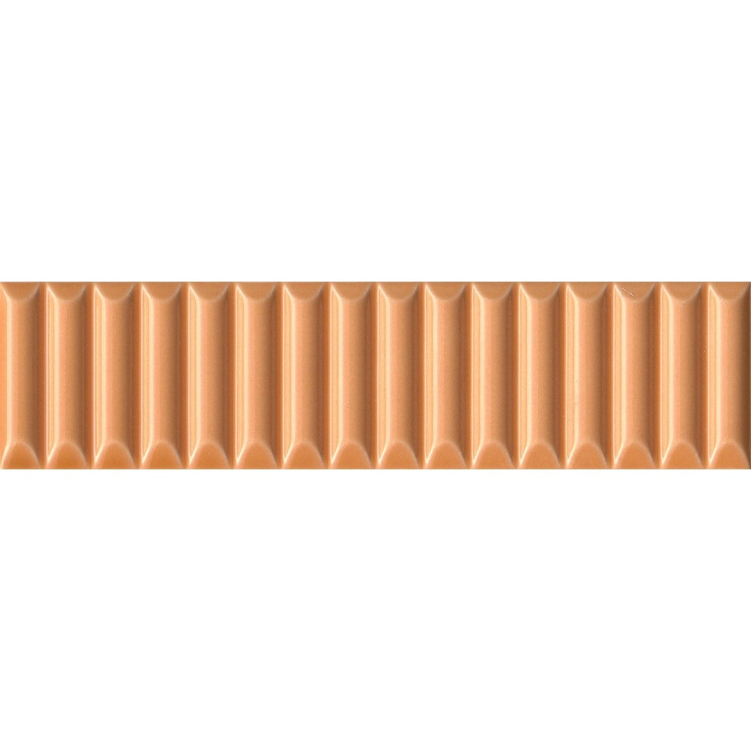 Emser Triveni 2" x 8" Pressed Glossy Jet Ceramic Wall Tile