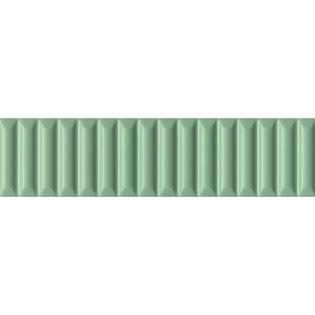 Emser Triveni 2" x 8" Pressed Matte Jet Ceramic Wall Tile