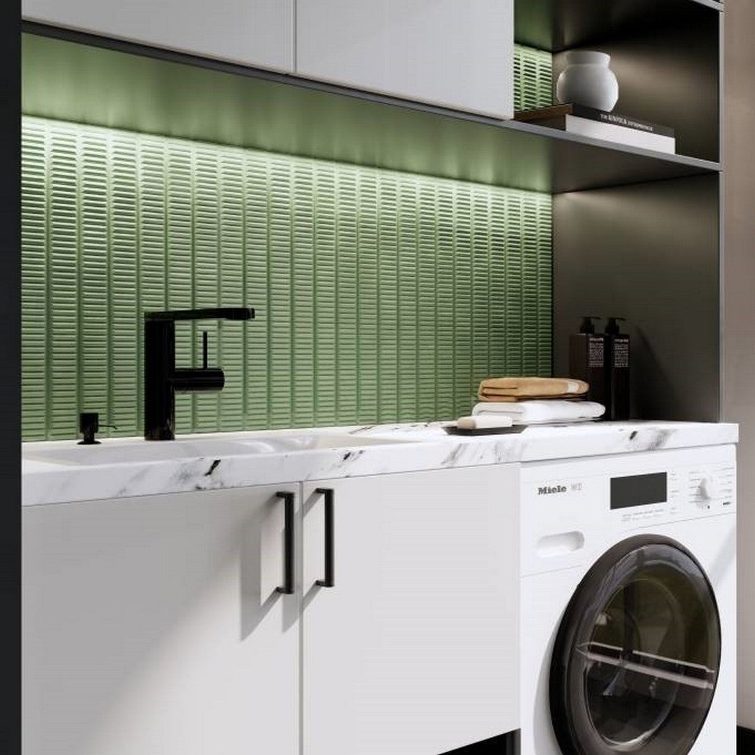 Emser-Triveni-2-x-8-Pressed-Glossy-Jet-Ceramic-Wall-Tile-Forest