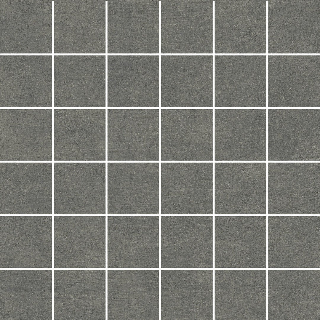 Emser Fixt Cement 12" x 12" Matte Porcelain 2" Mosaic