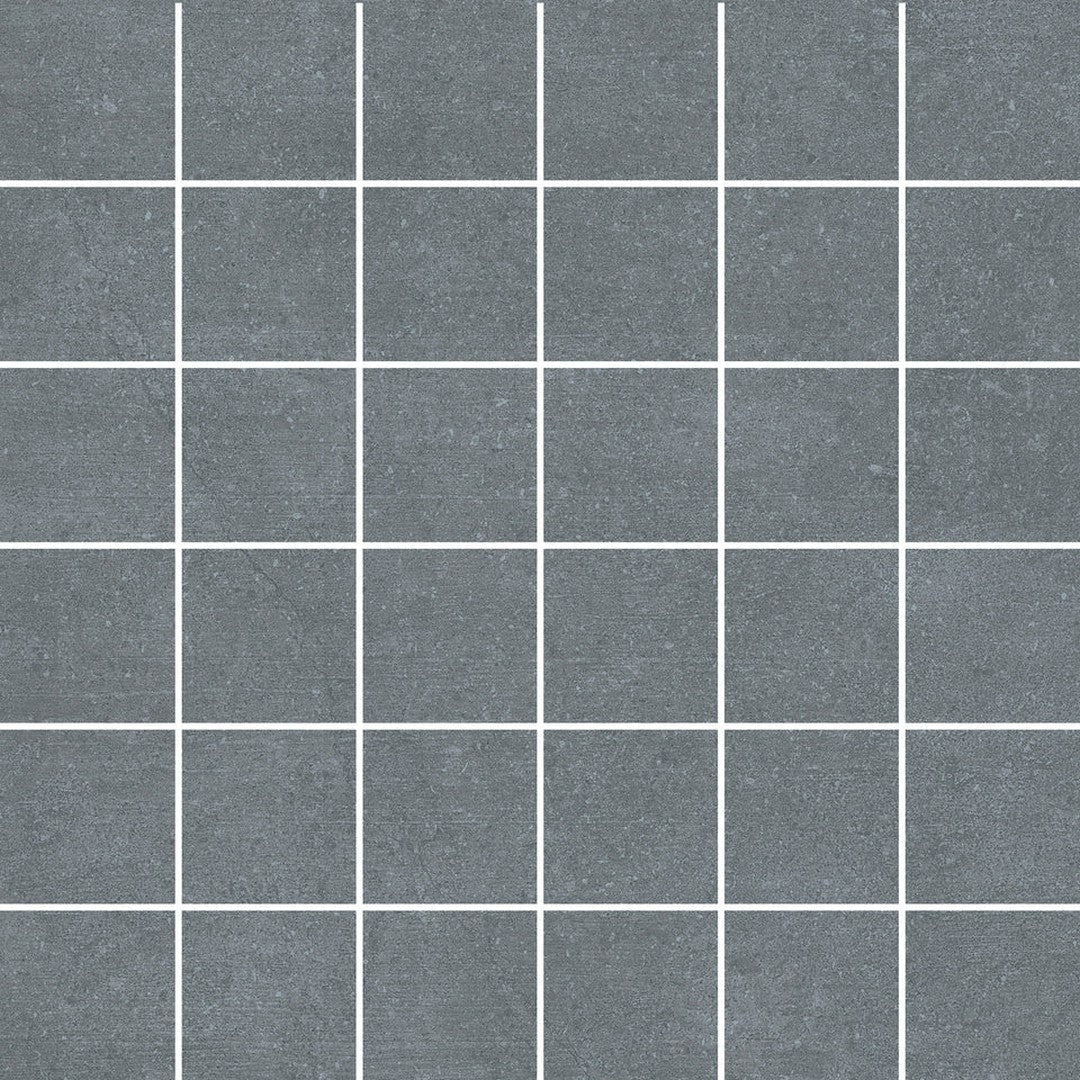 Emser Fixt Cement 12" x 12" Matte Porcelain 2" Mosaic