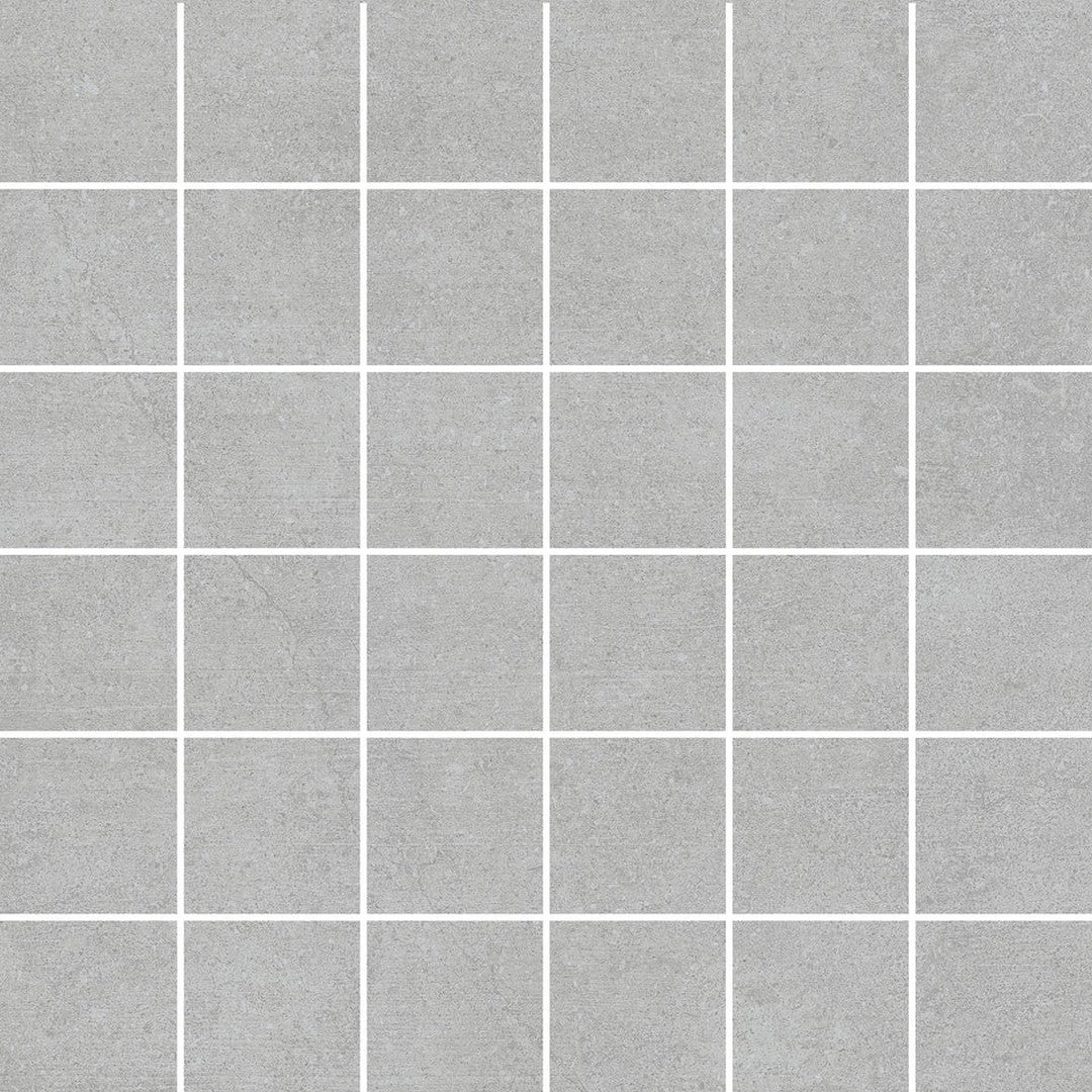 Emser Fixt Cement 12" x 12" Matte Porcelain 2" Mosaic