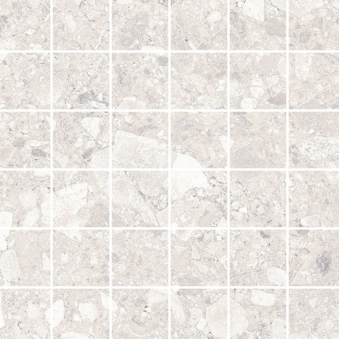 Emser Fixt Stone 12" x 12" Matte Porcelain 2" Mosaic
