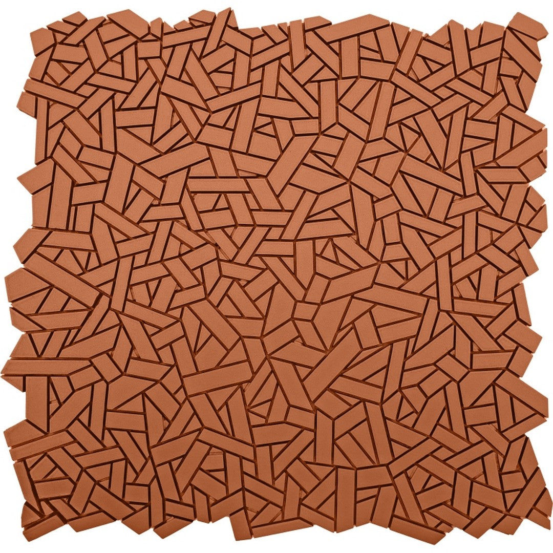 Emser Revify 11" x 12" Matte Resin & Natural Stone Form Mosaic
