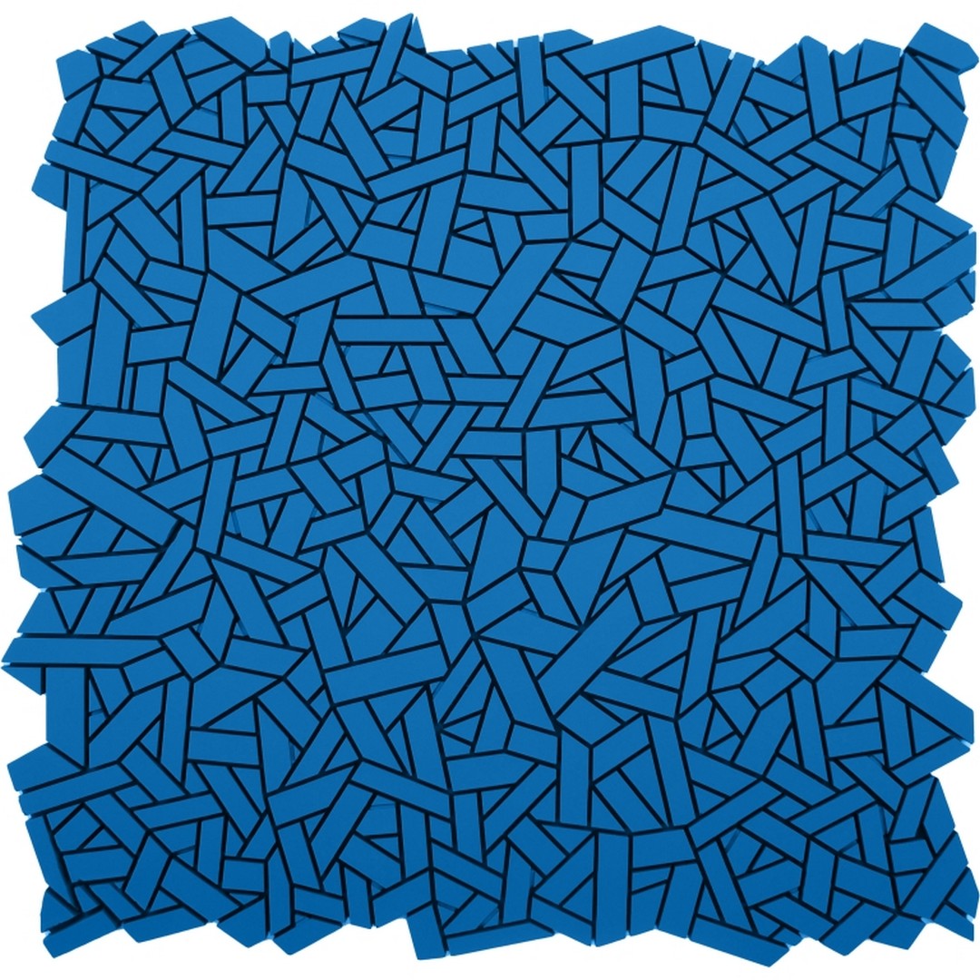 Emser Revify 11" x 12" Matte Resin & Natural Stone Form Mosaic
