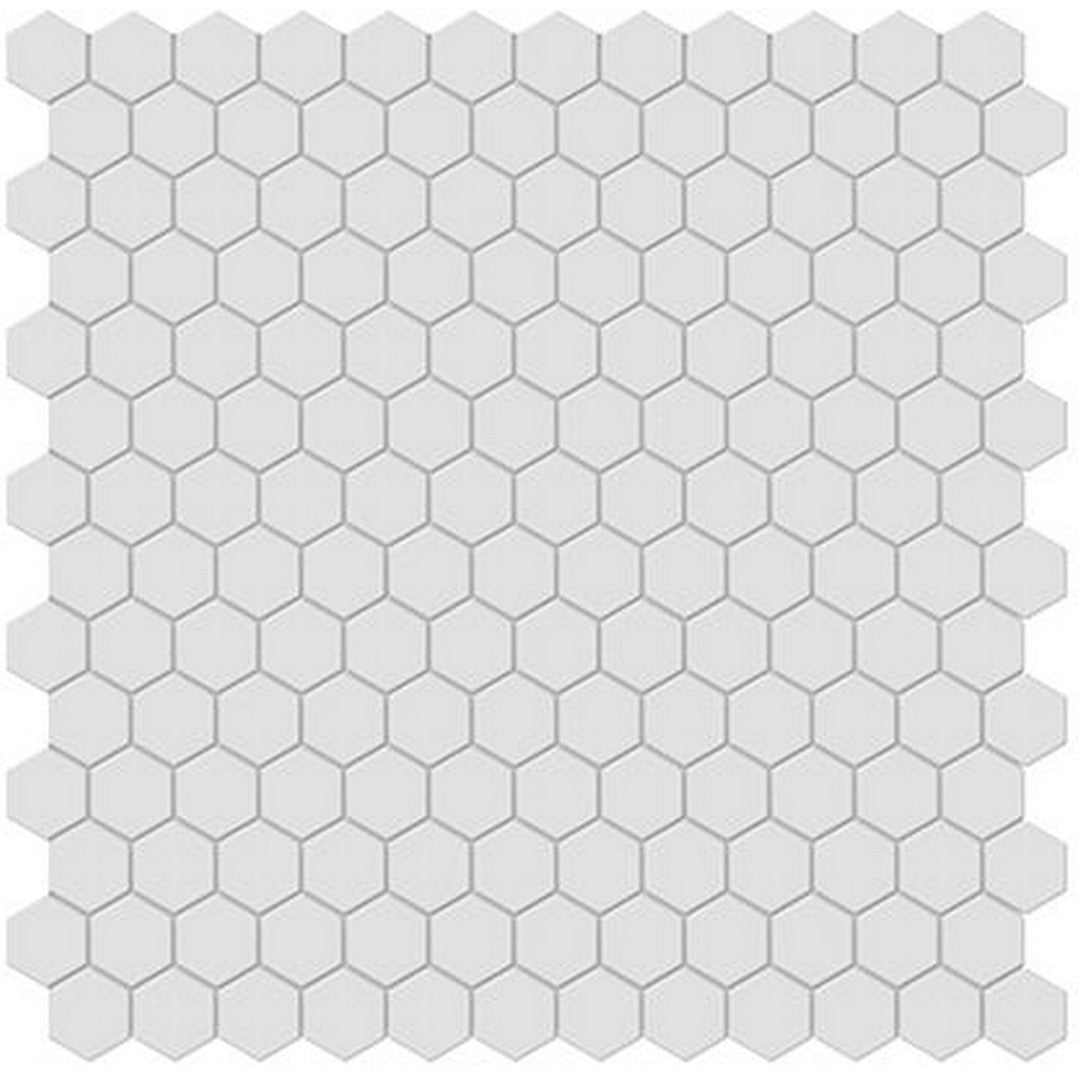 Florida Tile Soho 12" x 12" Hexagon Matte Porcelain 1" Mosaic