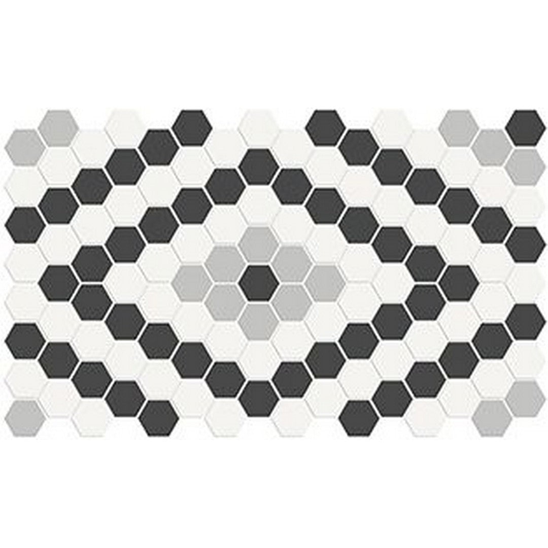 Florida Tile Soho 8" x 13" Pressed Matte Diamond Pattern Porcelain Mosaic