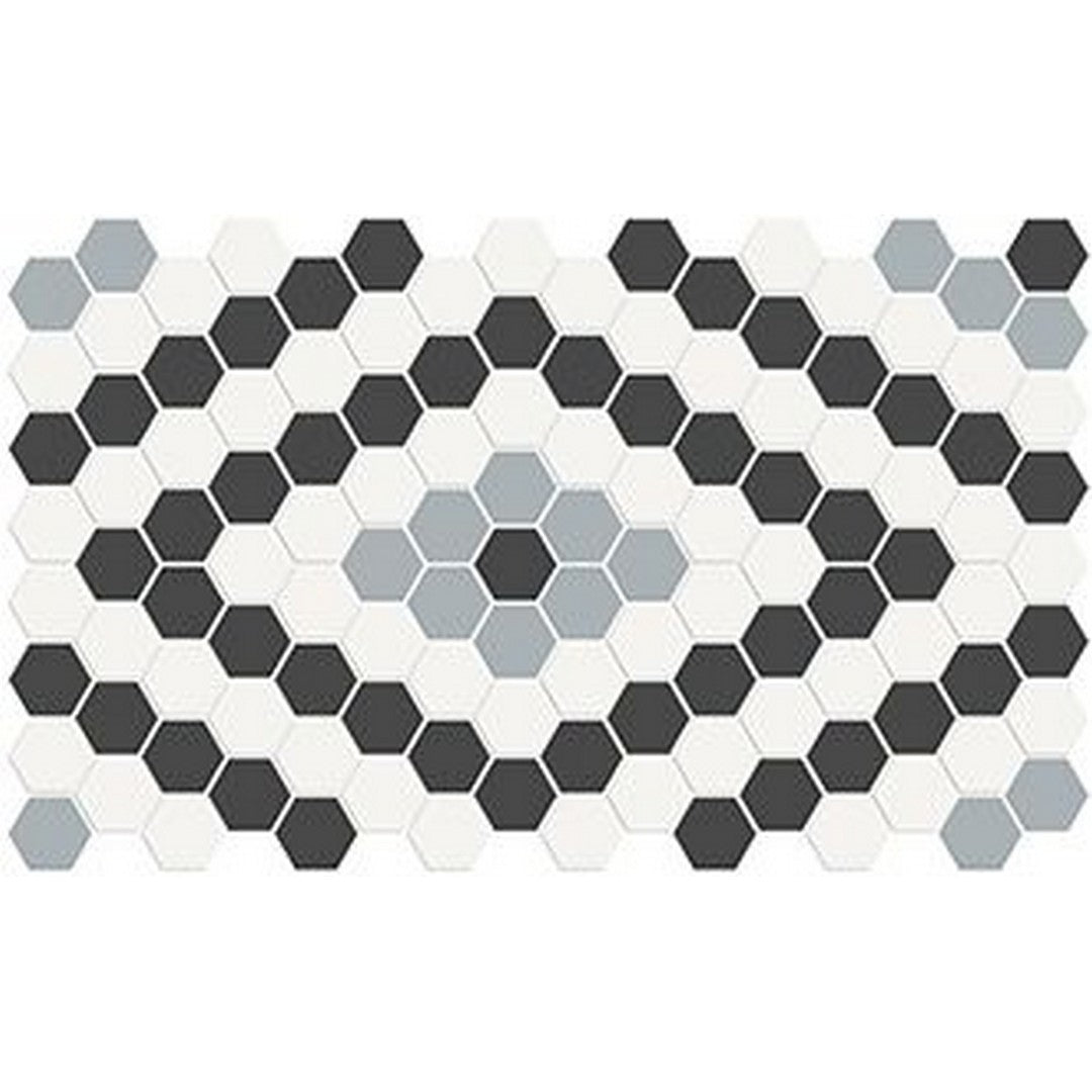 Florida Tile Soho 8" x 13" Pressed Matte Diamond Pattern Porcelain Mosaic