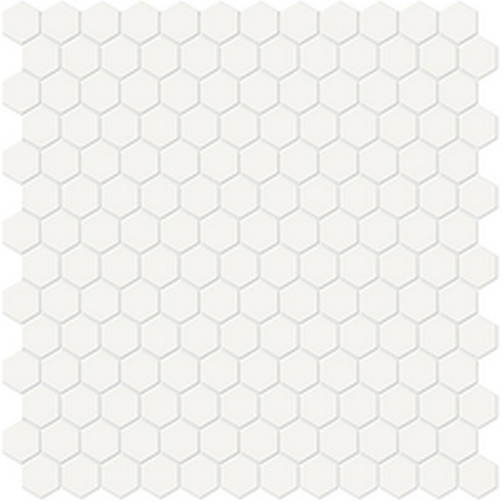 Florida Tile Soho 12" x 12" Hexagon Matte Porcelain 1" Mosaic