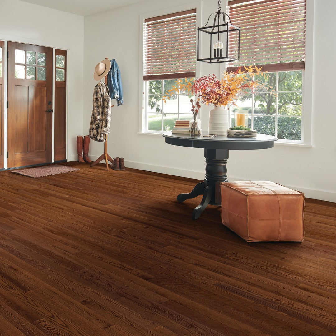 Bruce-Dundee-3.25-Low-Gloss-Solid-Hardwood-Plank-Saddle