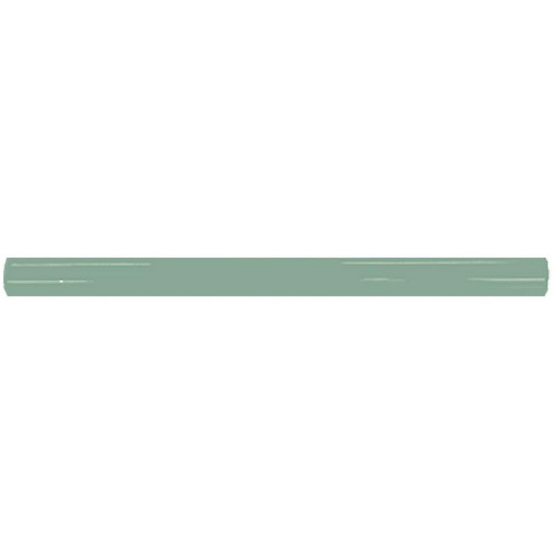 Maniscalco Stone Contour 0.75" x 12" Glossy Ceramic Groove Bullnose