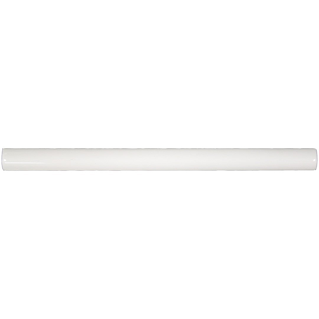 Maniscalco Stone Contour 0.75" x 12" Glossy Ceramic Groove Bullnose