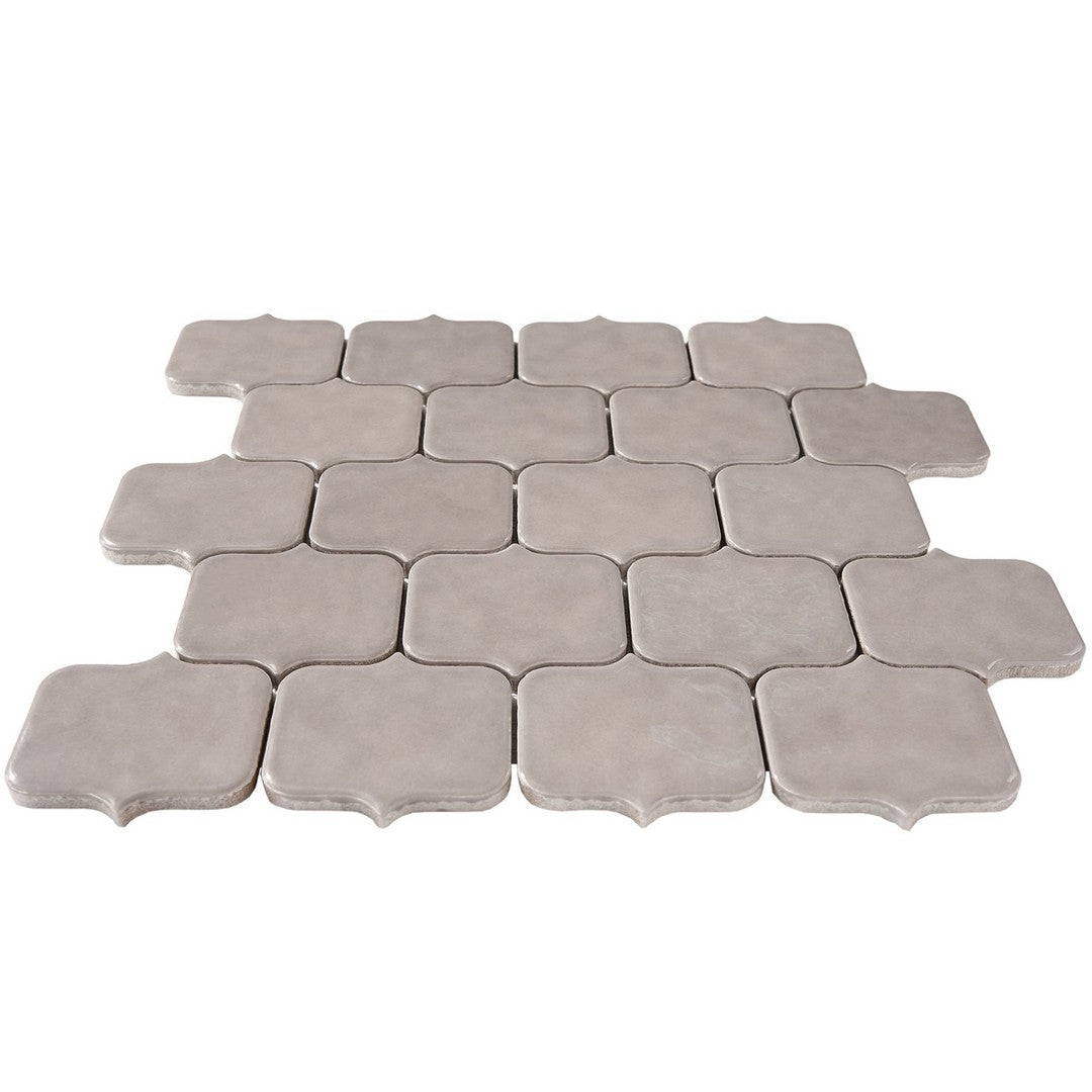 Crossville-Horizon-11-x-11-Glossy-Short-Arabesque-Porcelain-Mosaic-Pewter