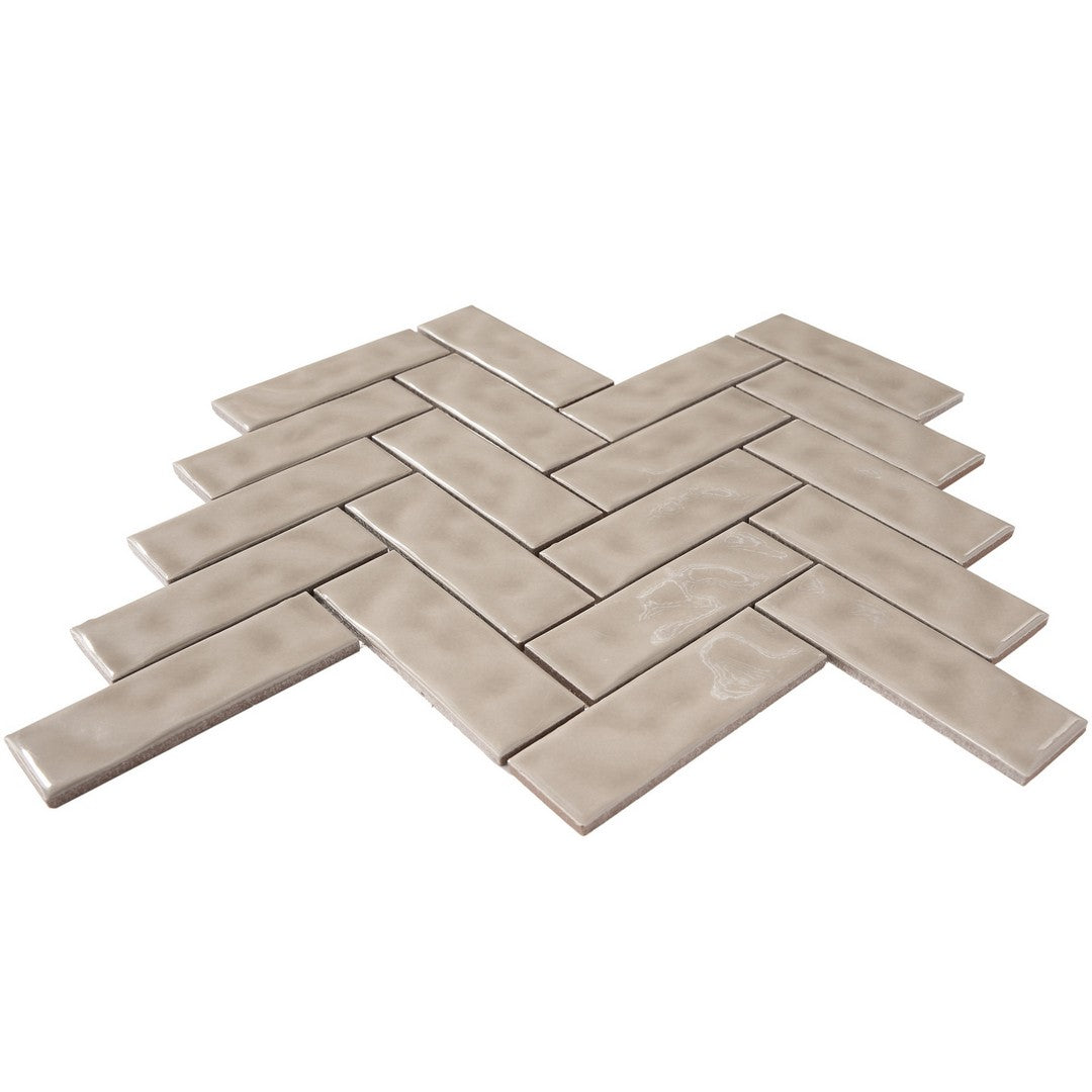 Crossville-Sophia-10-x-12-Glossy-Herringbone-Porcelain-Mosaic-Taupe