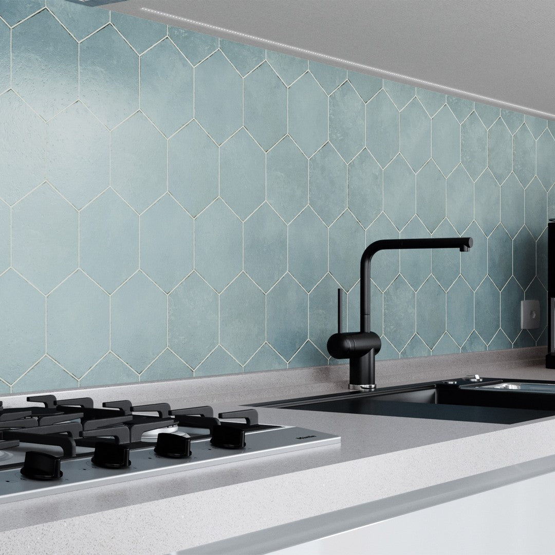 Tesoro-Spring-Time-7-x-7-Pressed-Porcelain-Hexagon-Tile-Blue