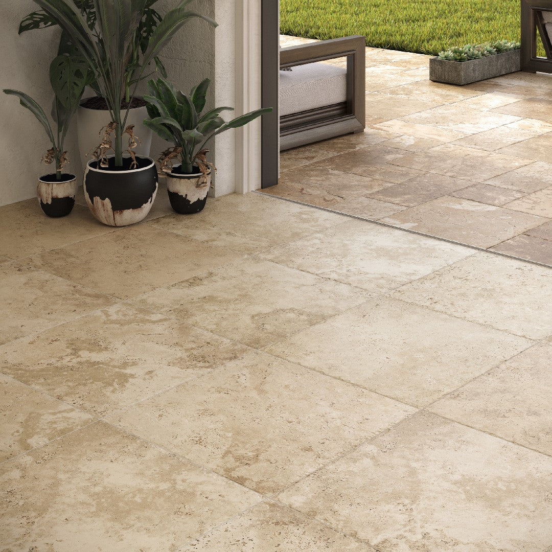 Century-Ceramica-Aurum-12-x-12-Rectified-Natural-Porcelain-Tile-Ebur