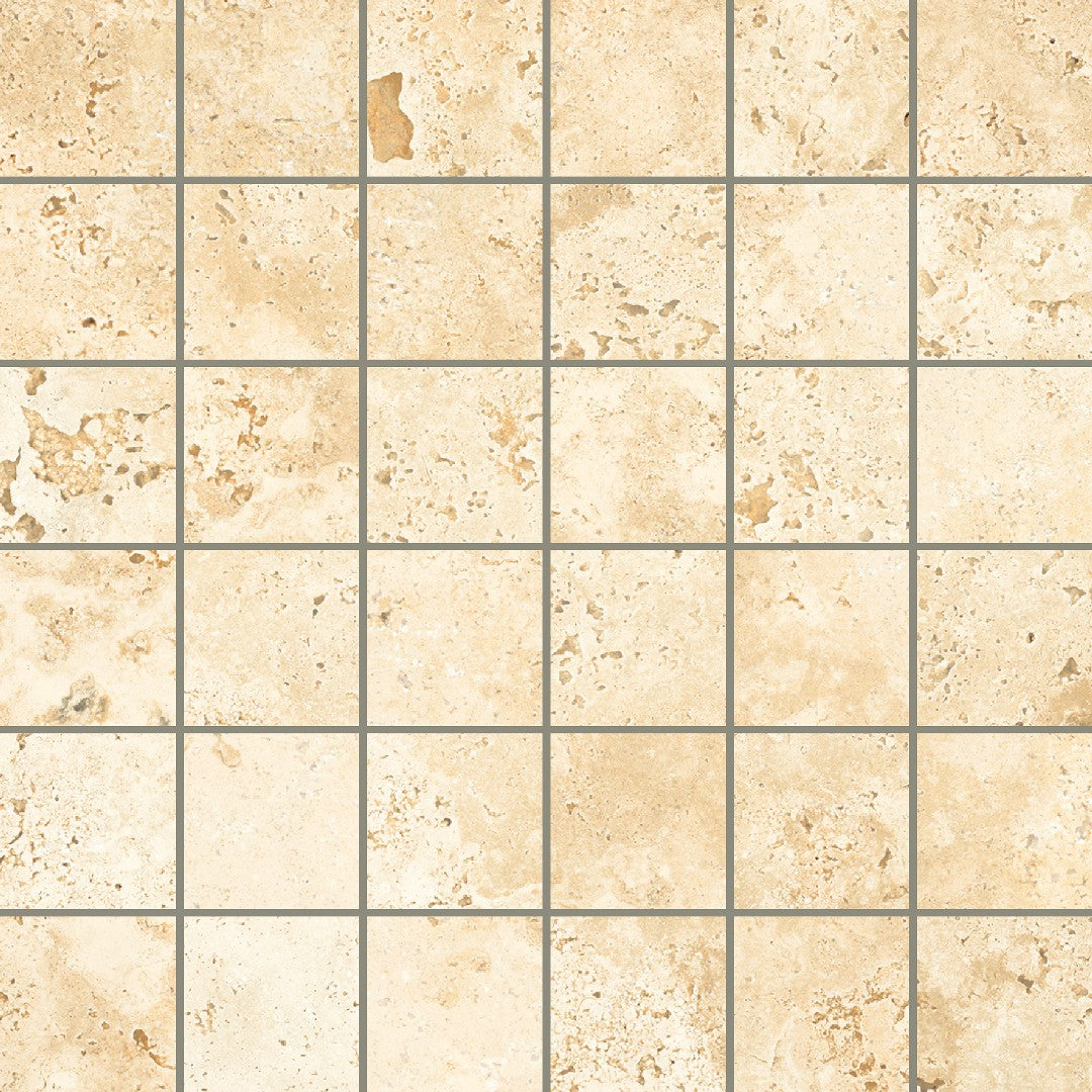 Crossville Aurum 12" x 12" Natural Porcelain 2" Mosaic