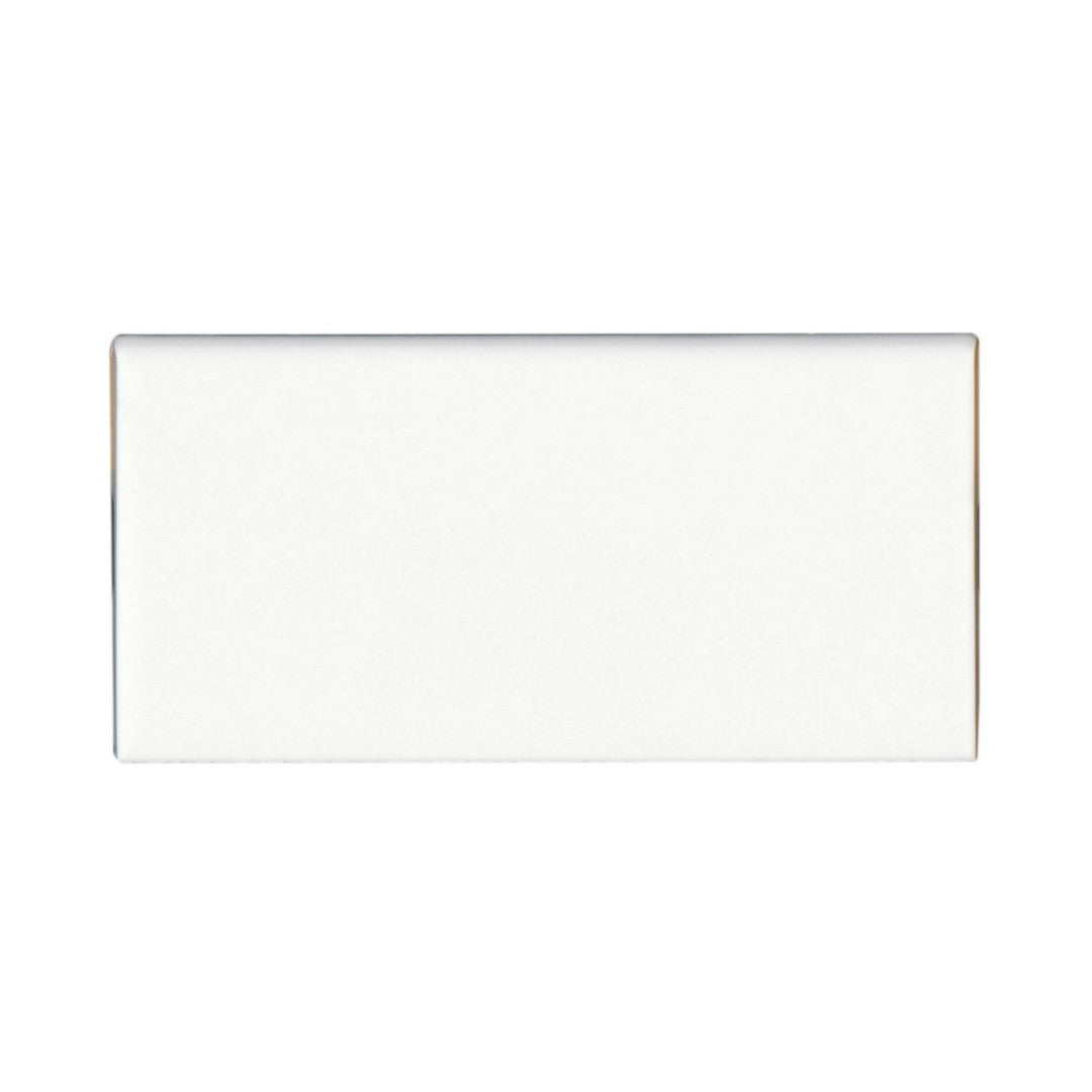Bedrosians Traditions 3" x 6" Matte Ceramic 6 Inch Side Bullnose