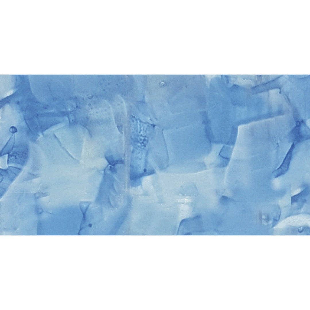 Tesoro Flower Glass 3" x 6" Decorative Glass Tile