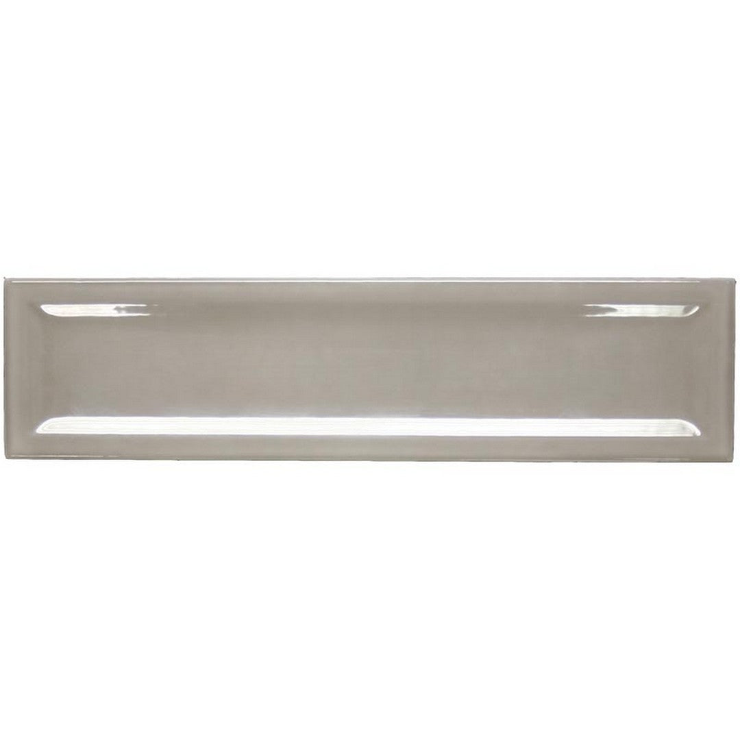 Maniscalco Stone Contour 3" x 12" Glossy Ceramic Groove Tile