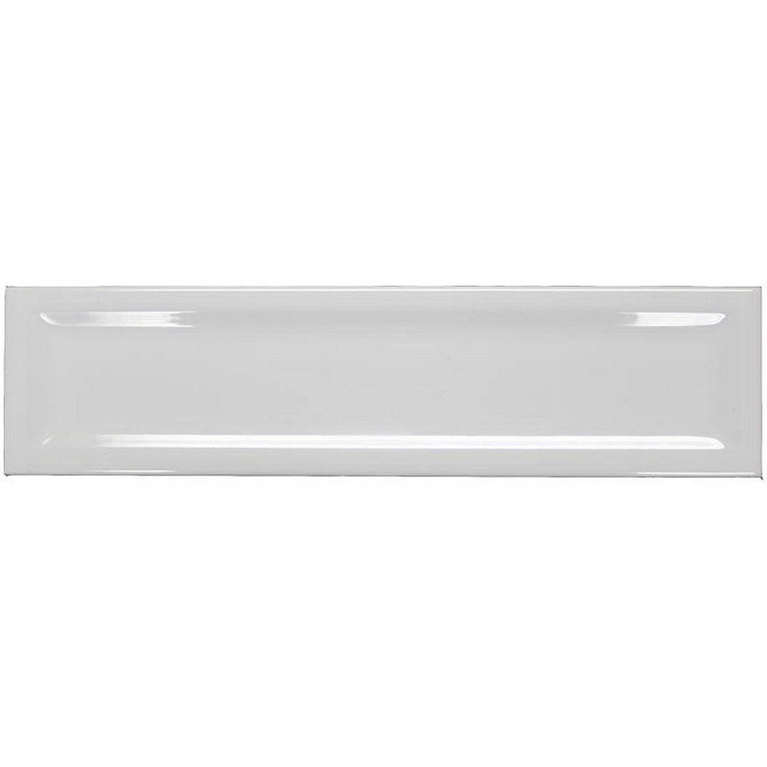 Maniscalco Stone Contour 3" x 12" Glossy Ceramic Groove Tile