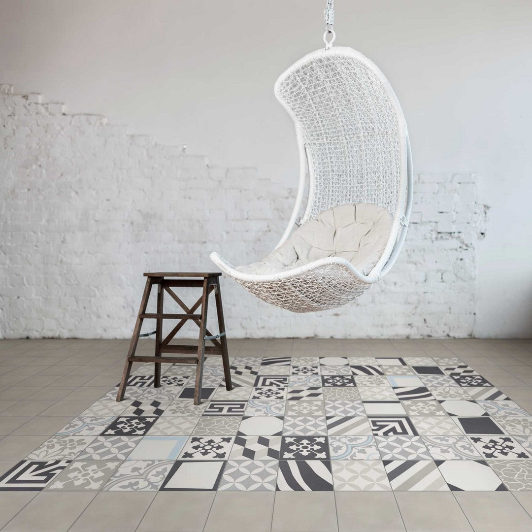 Bati-Orient-Cement-8-x-8-Matte-Classic-Square-Tile-Off-White-Dark-Grey-Light-Grey