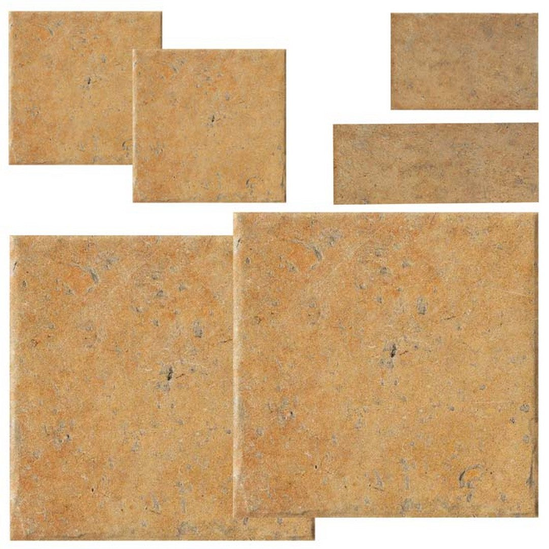 Tesoro Cotto Del Campiano Modular Pattern Pressed Matte Porcelain Tile