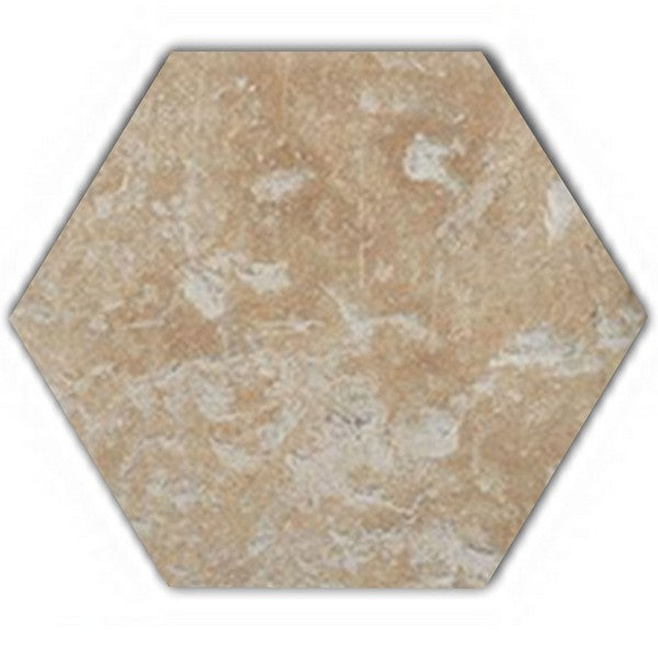 Tesoro Cotto Del Campiano 6" x 7" Pressed Matte Hexagon Porcelain Tile