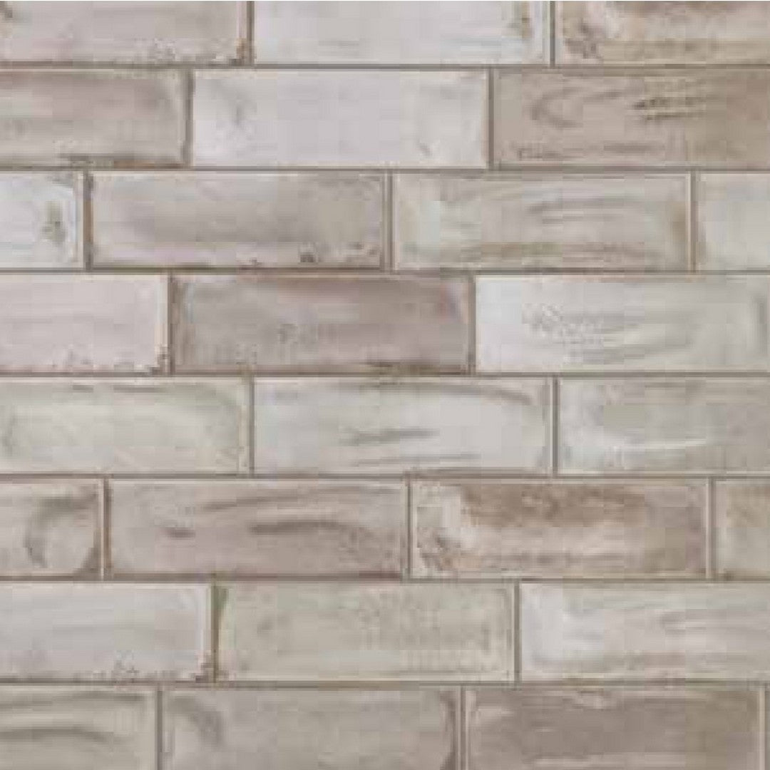 Tesoro Fuoritono 4" x 12" Pressed Glossy Porcelain Tile