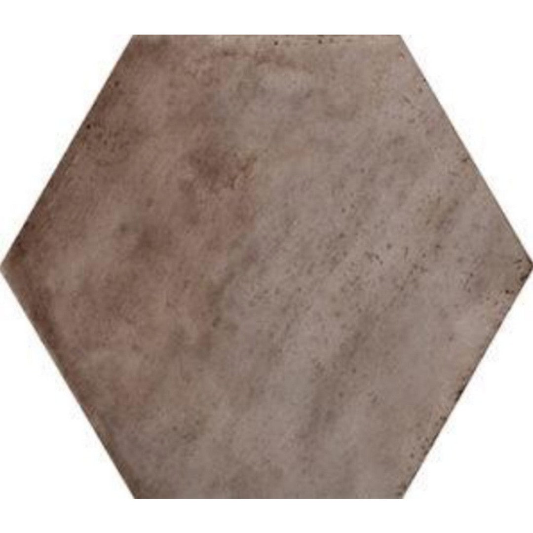 Tesoro Fuoritono 9.25" x 10.75" Pressed Matte Hexagon Porcelain Tile