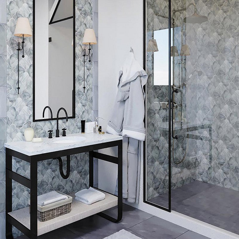 MiR-Cloud-9-Arabesque-8.8-x-9.1-Glossy-Glass-Mosaic-Blue-Atlas