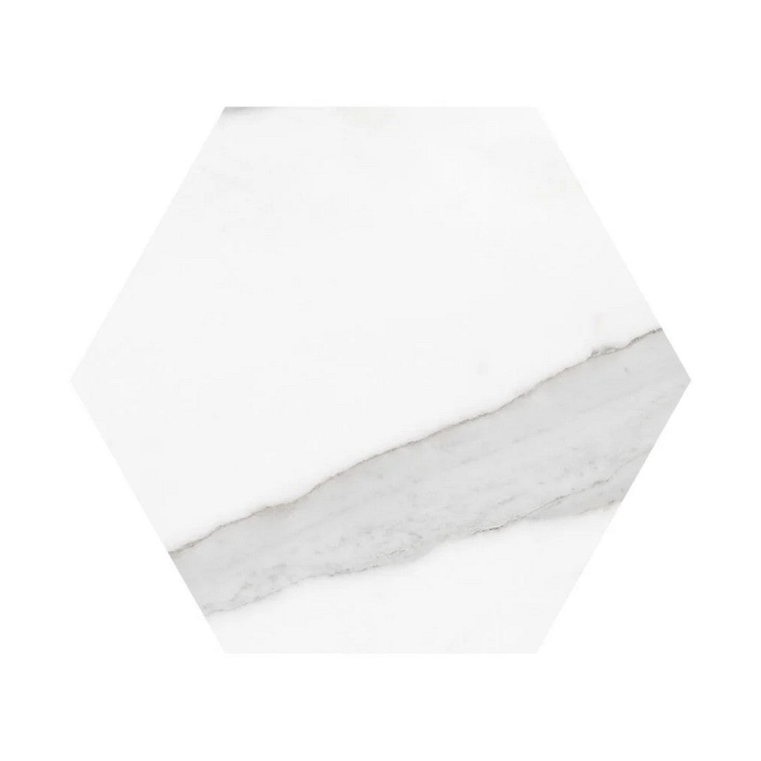 CommodiTile Classics II 9" x 10" Pressed Matte Porcelain Hexagon Tile