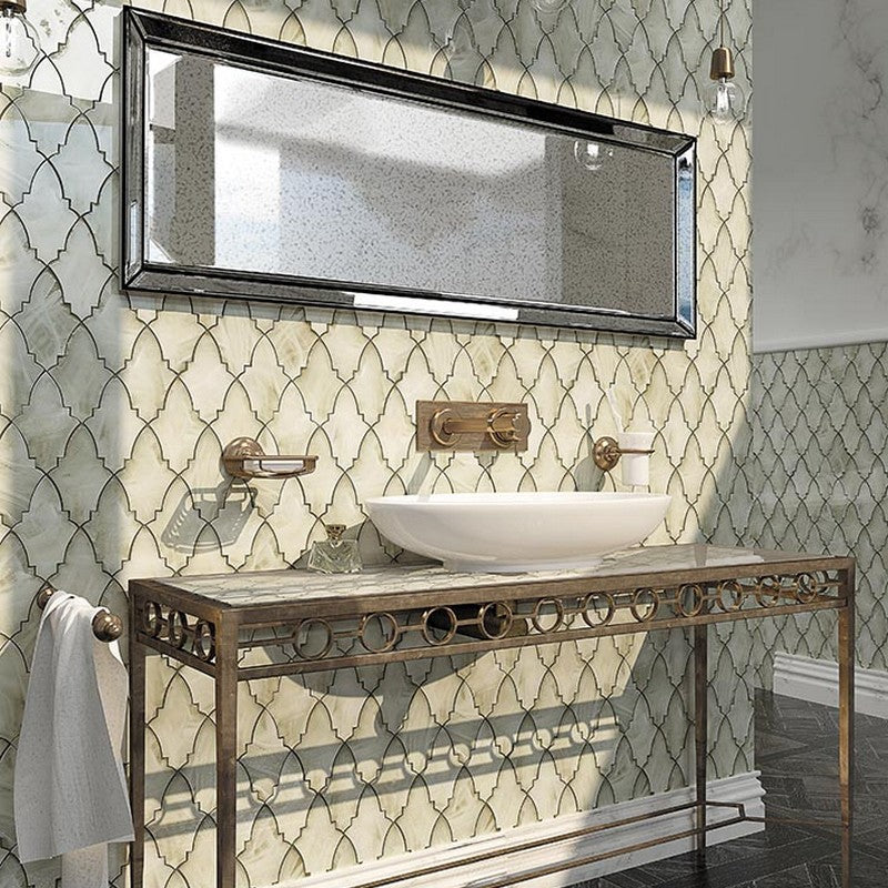 MiR-Cloud-9-Stratus-Arabesque-8.9-x-9.8-Glossy-Glass-Mosaic-Silver-White