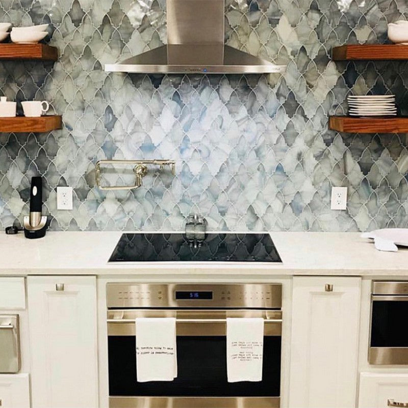 MiR-Cloud-9-Stratus-Arabesque-8.9-x-9.8-Glossy-Glass-Mosaic-Blue