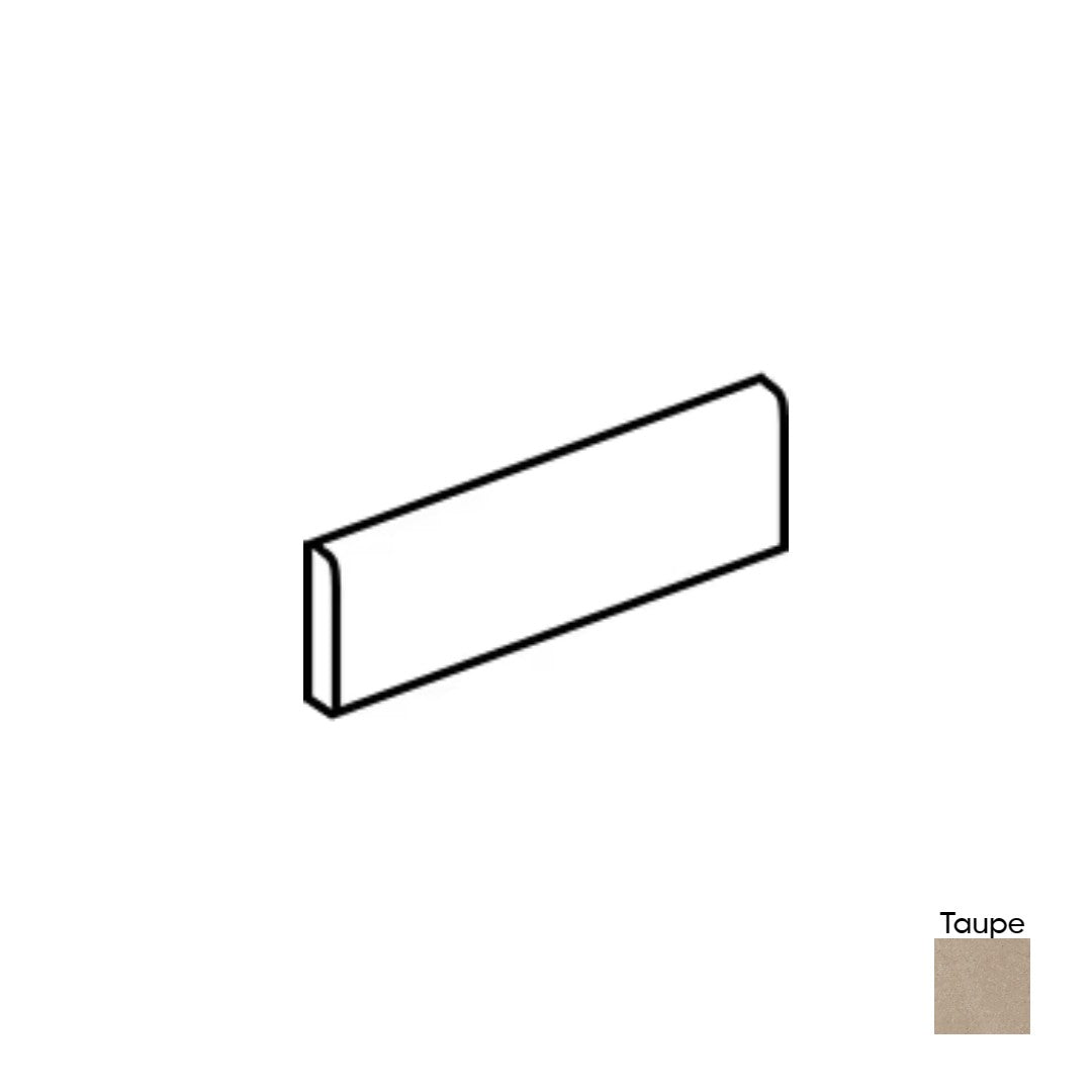 Daltile-Cohesion-3-x-24-Matte-Porcelain-Bullnose-Taupe