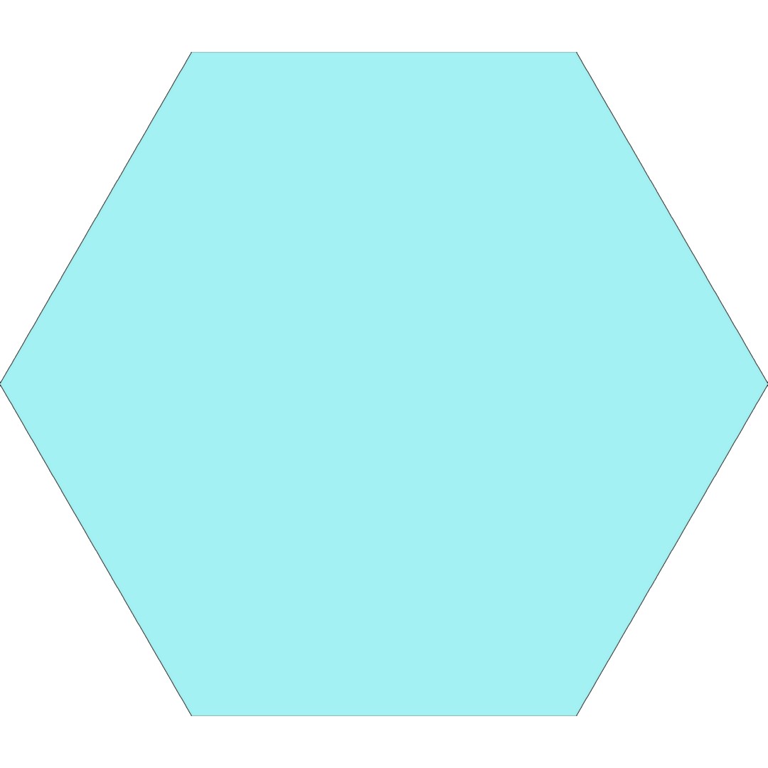 Tesoro Basic 8.75" x 10" Pressed Matte Hexagon Porcelain Tile