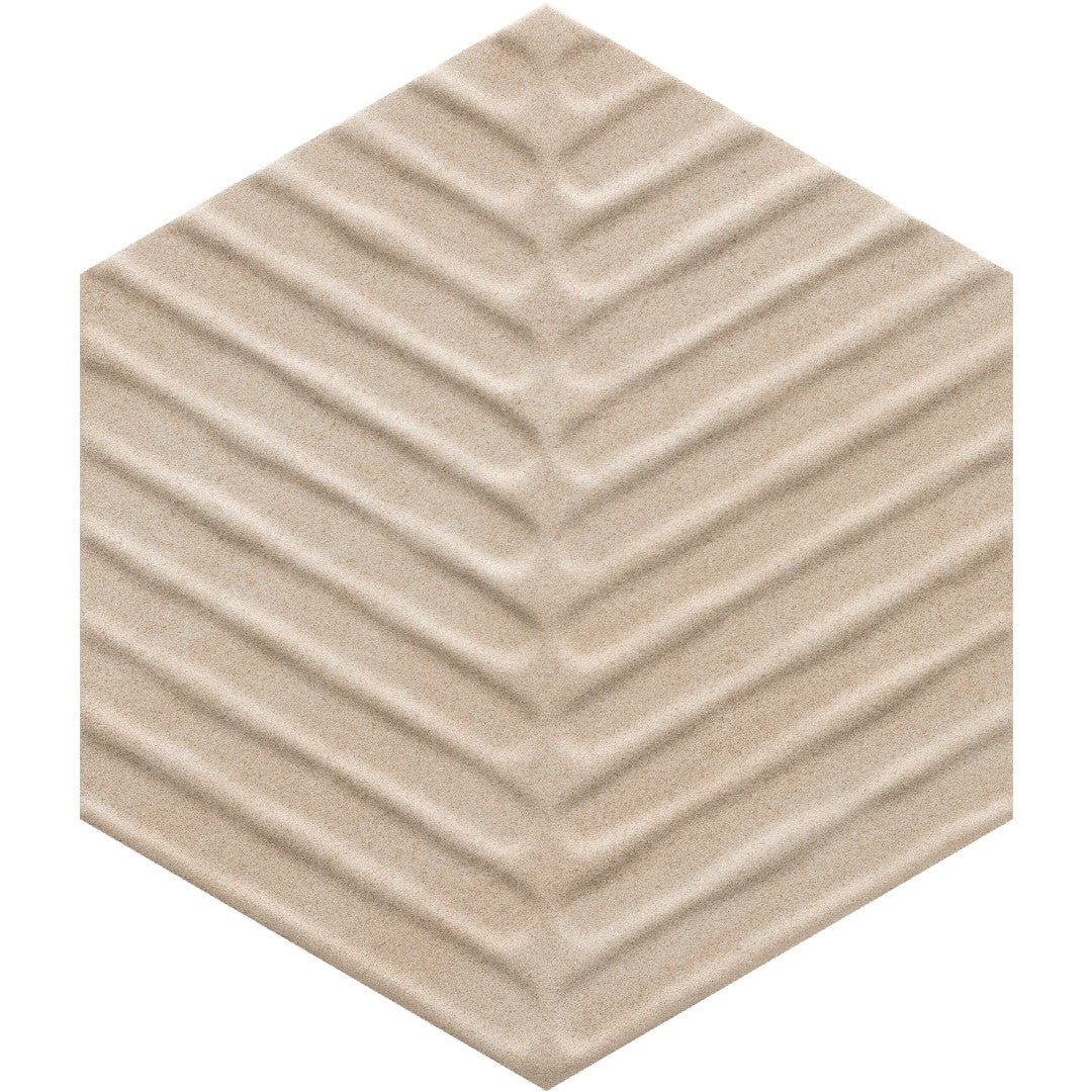 Crossville Cotto Moderno 8" x 8" Matte Porcelain Chevron Hexagon Tile